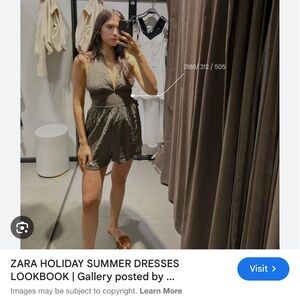 Halter top romper new with tag from Zara size small